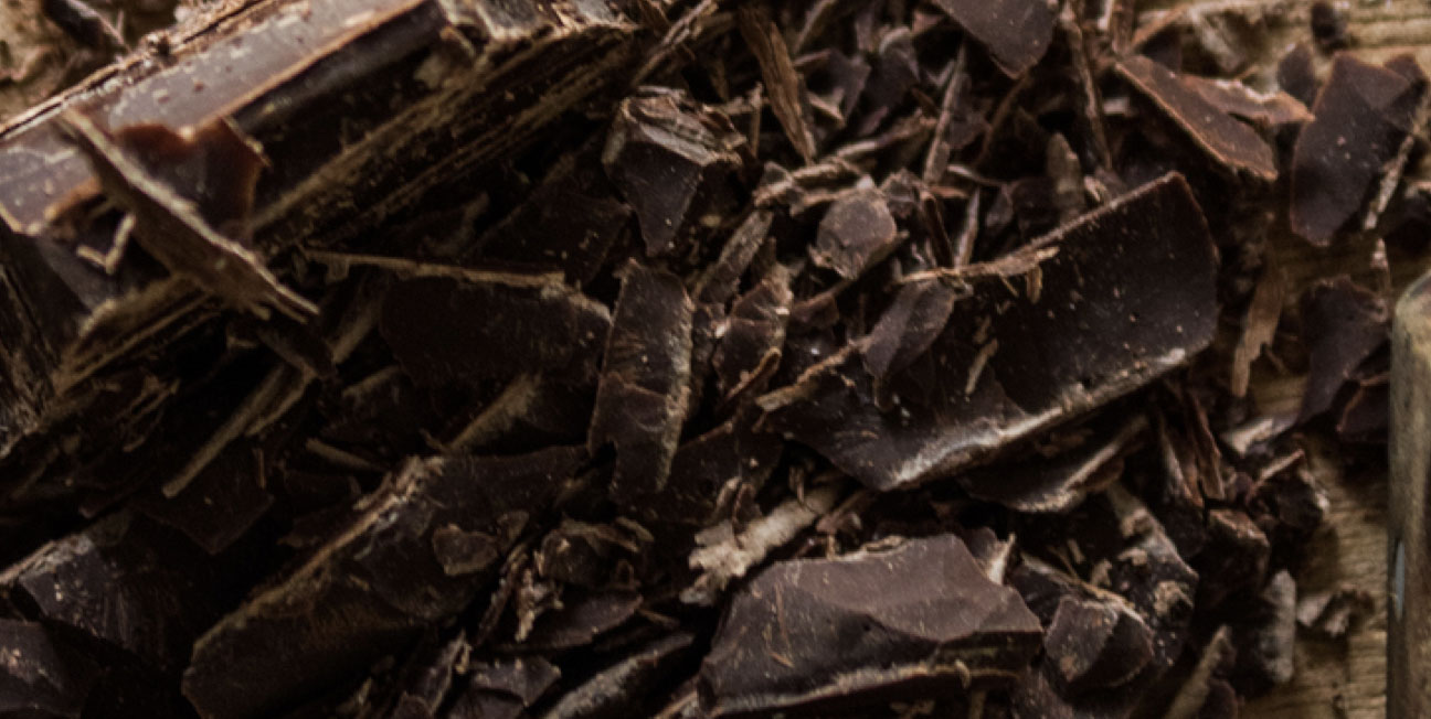 chopped chocolate