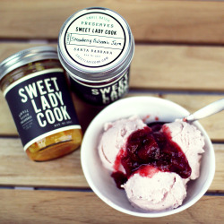A perfect day for Steve’s Strawberry Ricotta & Balsamic Jam!